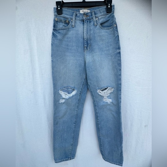 Madewell Denim - Madewell Blue and Brown Jeans Classic Denim #A1